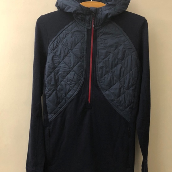 ICEBREAKER Merino Women’s Half-Zip Hooded Pull-Over Winter Jacket (NEW!) - Picture 4 of 5